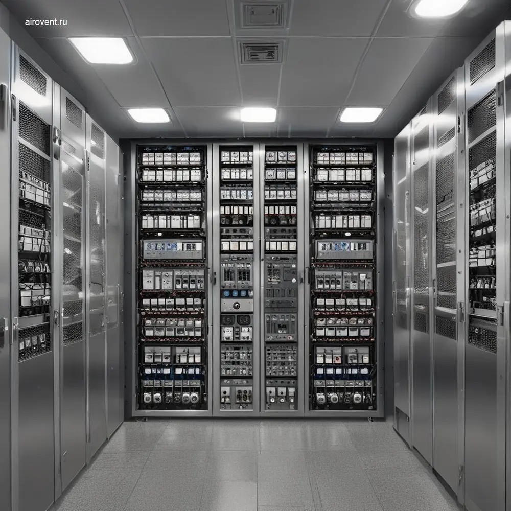 шкаф автоматики с интерфейсами Modbus и BACnet для интеграции в систему BMS